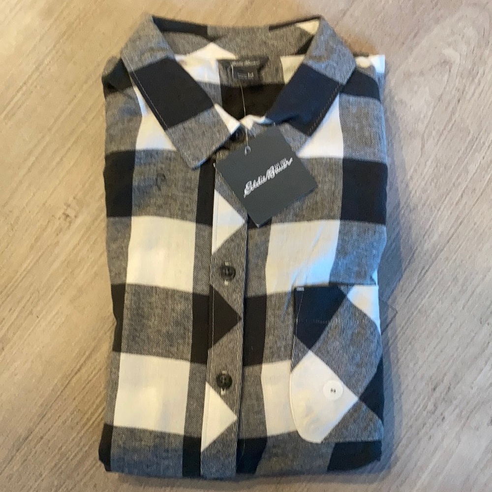 Eddie Bauer forest flannel